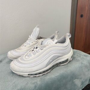 Nike White Low-Top Air Max 97 Sneakers